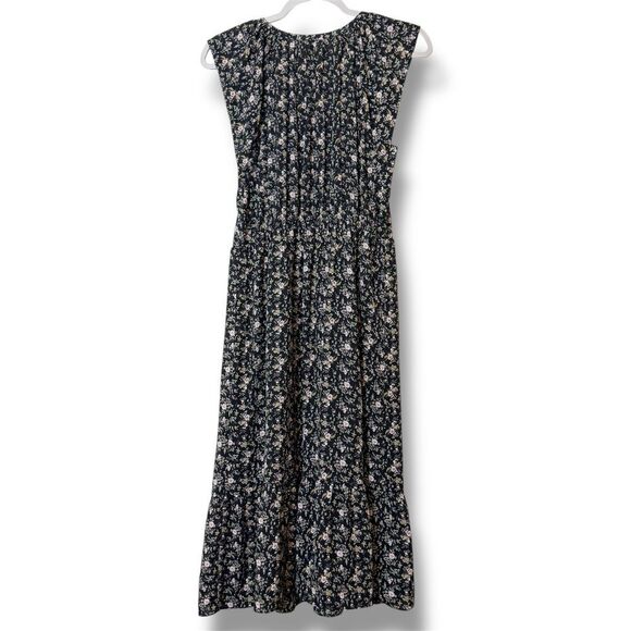 J. Crew Mercantile Ditsy Floral Cap Sleeve Midi Dress  Size Small - Picture 4 of 11